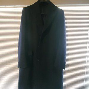 Vintage Jos. A. Bank Navy Blue Trench Coat